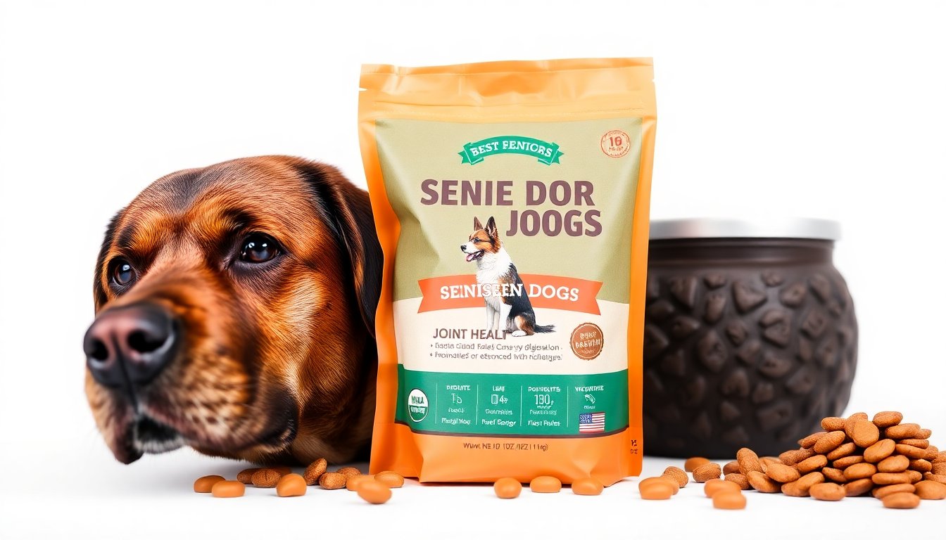 Best Dog Food for Senior Dogs: Joint Health & Easy Digestion