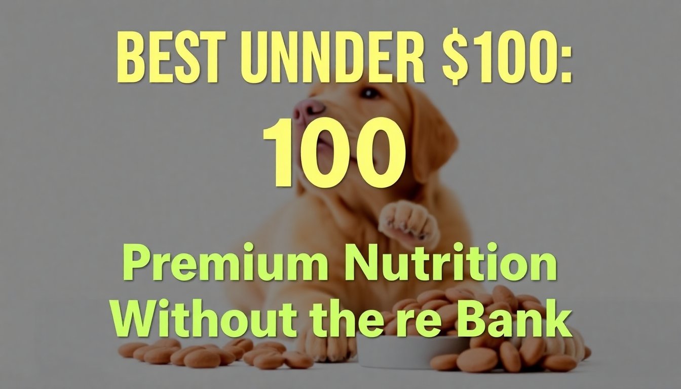 Best Dog Food Under $100: Premium Nutrition Without Breaking the Bank