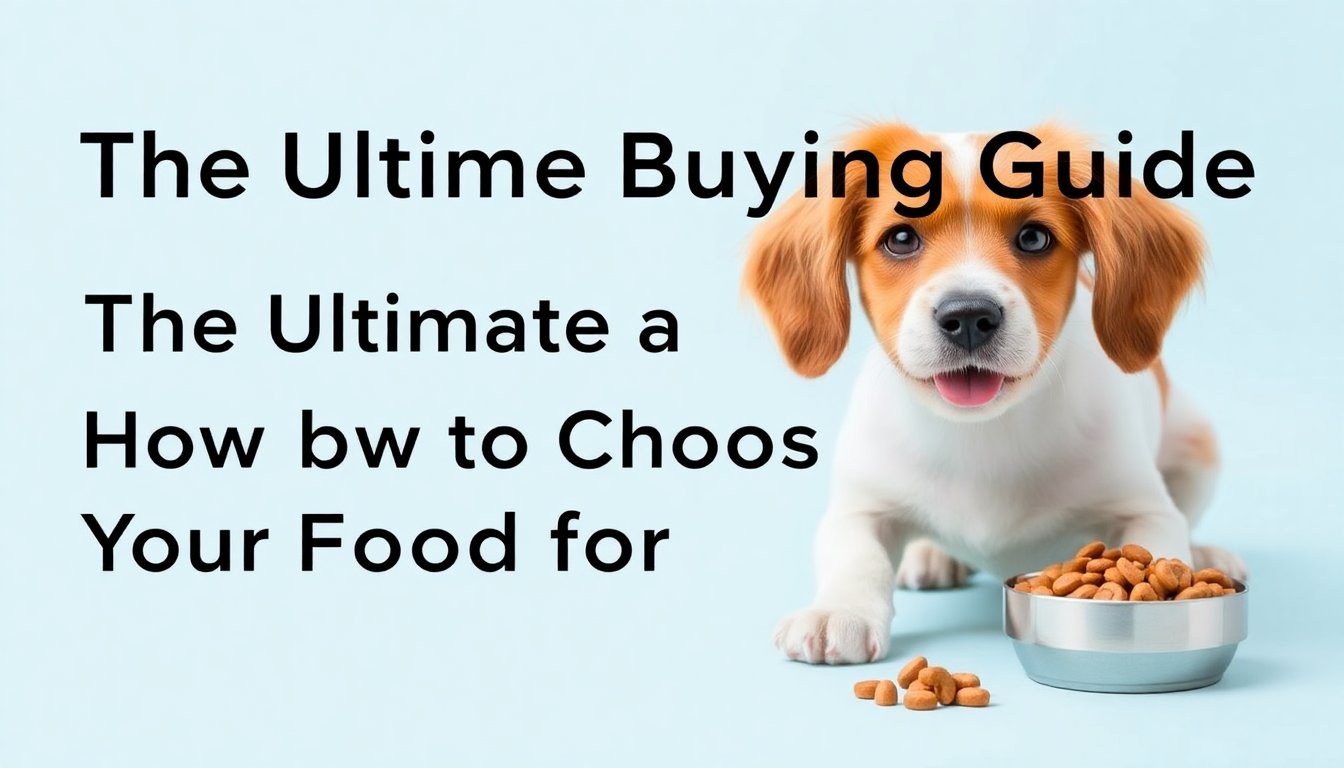 The Ultimate Dog Food Buying Guide: How to Choose the Best Food for Your Dog